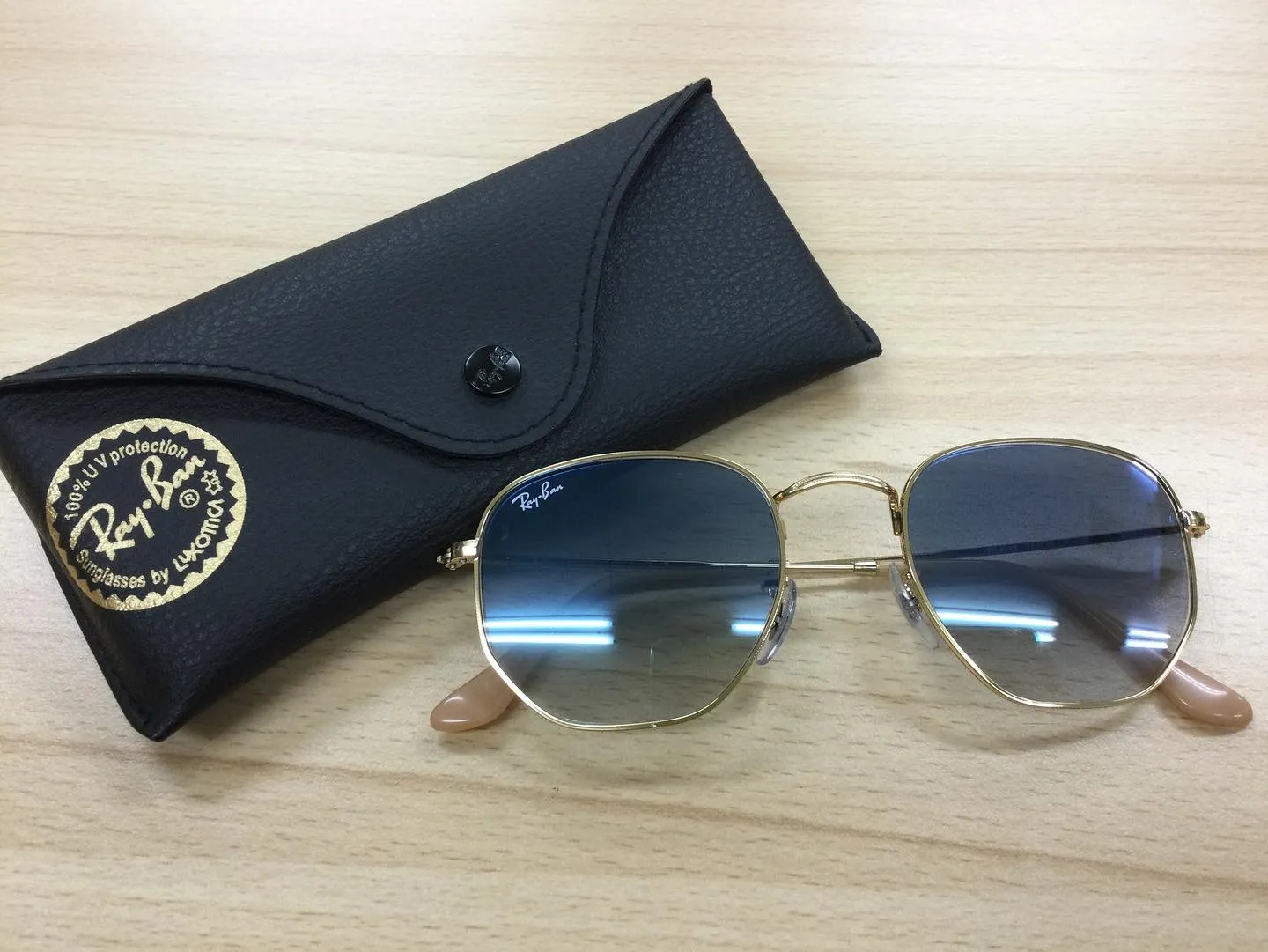 Ray-Ban サングラス ゴールド 未使用品